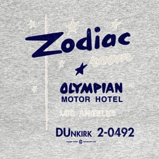 Vintage Zodiac Room Olympian Motel Los Angeles T-Shirt